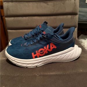 Hoka One One Carbon X Men's Blue Running Shoes Size 9
